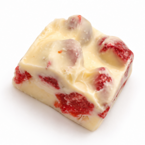 Fragole ricoperte di ciocccolato bianco